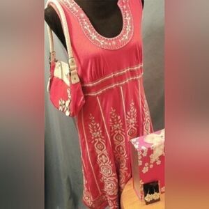 INC Pink & White flower dress ONLY